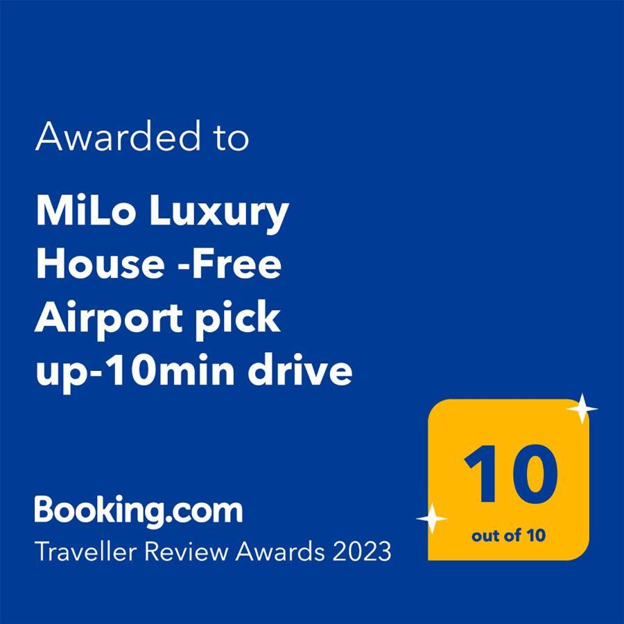 Willa Milo Luxury House -Free Airport Pick Up-10Min Drive Markópoulon Zewnętrze zdjęcie